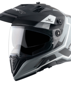 Axor X-Cross Dual Visor Flagstaff Dull Nardo Grey Black Helmet