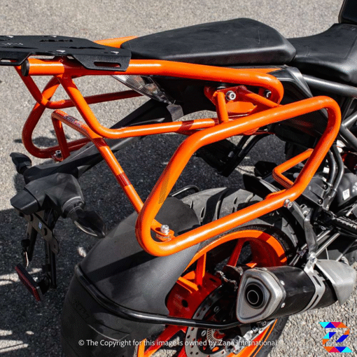 Zana SADDLE STAY FOR DUKE 125 BS6 ORANGE (2021-22) ZI-5020