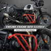ZANA ENGINE FRAME MILD STEEL RED HIMALAYAN BS6 (2016-20) ZI-8055