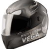Vega Cliff Devil Black Grey Helmet