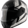 Vega Cliff Adventure Black Silver Helmet