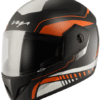 Vega Cliff Styler Black Orange Helmet