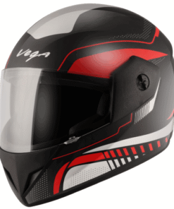 Vega Cliff Styler Black Red Helmet