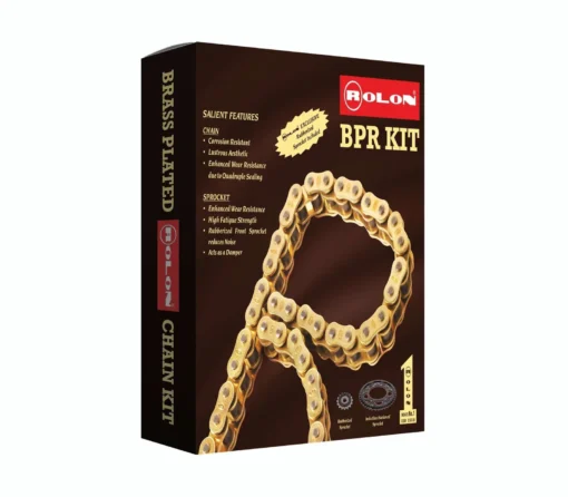 Rolon Brass Chain Sprocket Kit for PULSAR N 250 HPORC 413
