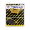 CRANK1 Ceramic Brake Pad for Bajaj PULSAR 200-220 