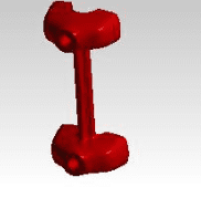 Alternative view of 1030015/F - RISER, HANDLE BAR