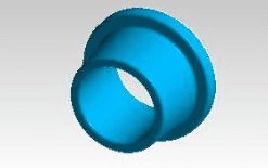 Alternative view of 1030018/F - RUBBER BUSH, TAPERED, 14x19x11