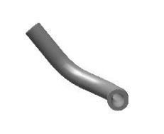 Alternative view of 1040405/B - HOSE - PURGE VALVE TO T CONNECTOR