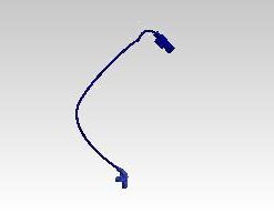 Alternative view of 1100693/B - ABS WHEEL SPEED SENSOR
