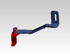 1100718/E - BRAKE PEDAL ASSY