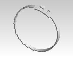 Alternative view of 141162/C - CABLE STRAP - 8 INCH