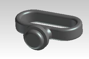 142532/B - CABLE GUIDE - FRONT MUDGUARD - Image 2