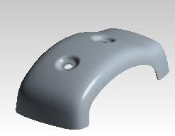 Alternative view of 148409/E - COVER, THROTTLE BODY