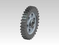 Alternative view of 1570138/B - GEAR 32T-STARTER IDLE NO.2