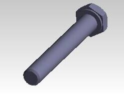 570440 - HEX SCREW - M6X1X35