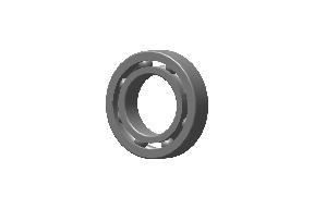 570469/A - DEEP GROOVE BALL BEARING 6007C3