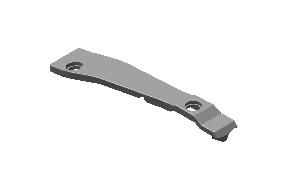 570547/C - PAD ASSEMBLY - REAR CHAIN