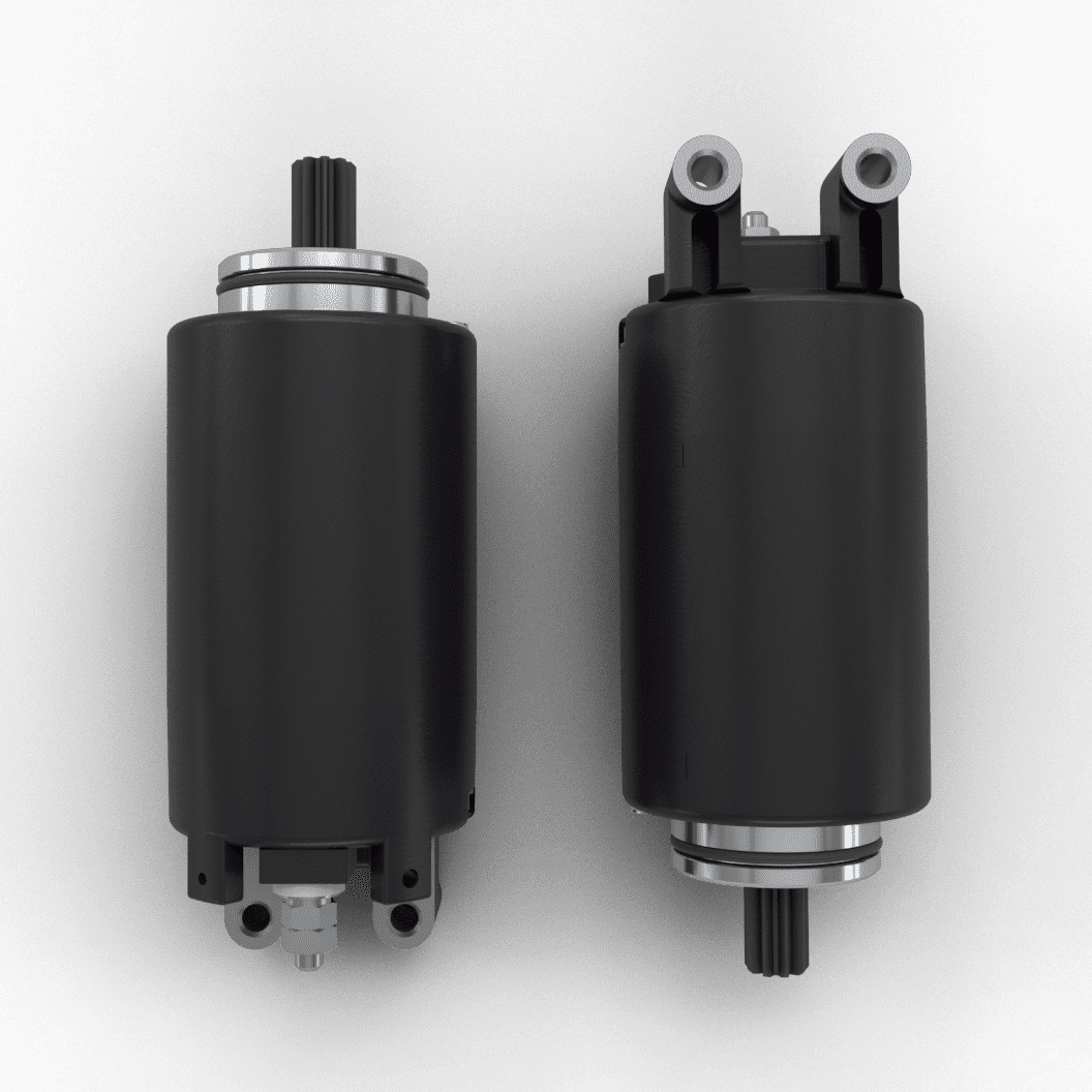 570766/F - STARTER MOTOR - 0.7KW BLACK