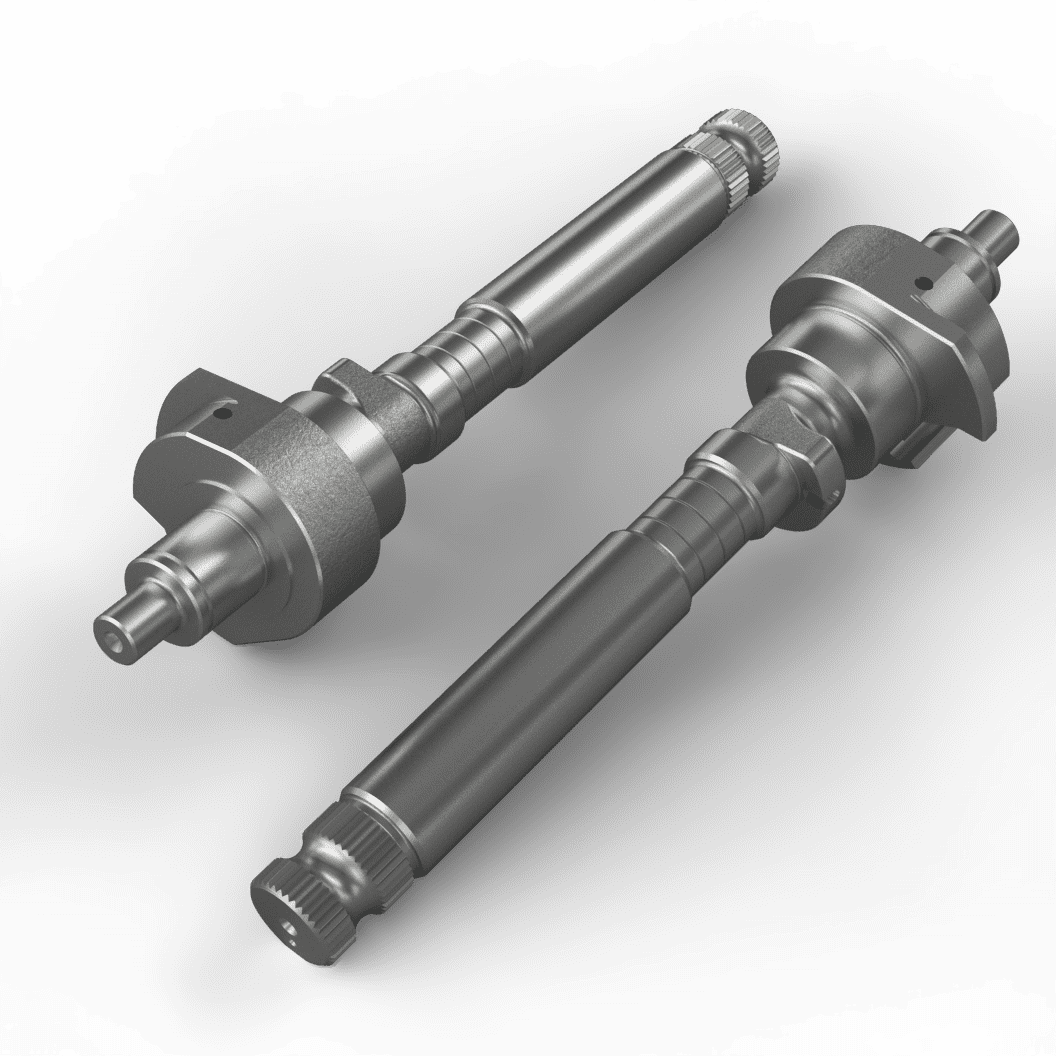 570805/D - KICK STARTER SHAFT SUB ASSEMBLY