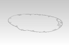 575608/D - GASKET, CLUTCH COVER