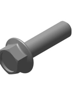 586003/A - HEX FLANGE BOLT - M8X30 8.8 ZnFe WHITE