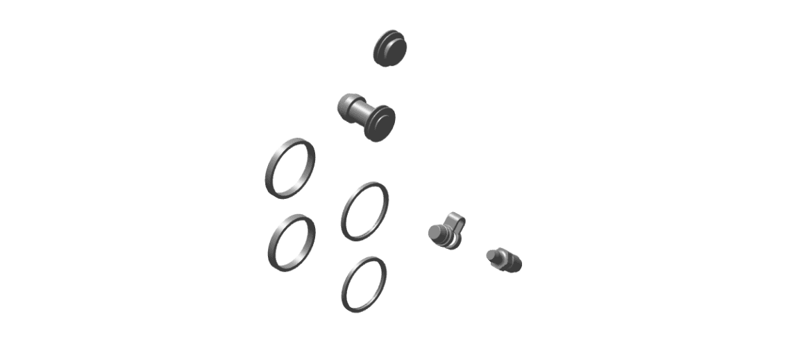 594713/A - MAJOR KIT - FRONT CALIPER