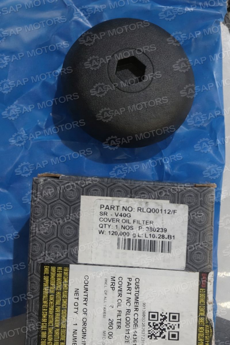 RLQ00112/F royal enfield oil filter cover with oil filter cap for himalayan 450 & guerrilla 450 - Image 4