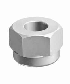 586004/A - HEX NYLOCK NUT-M8x1.25 8.8 ZnFe WHITE